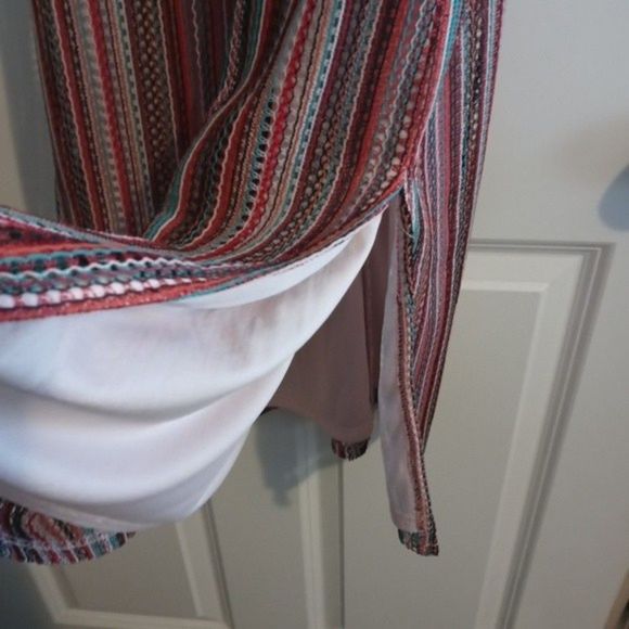 NWT Sam Edelman Macrame Stripe Colorful Dress - Picture 8 of 11